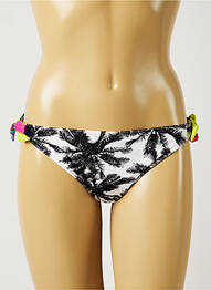 Chiloți de baie țesătură satinată bikini negru BANANA MOON femme