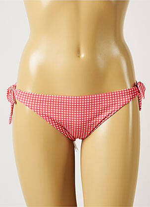 Chiloți de baie efect material satinat bikini roz BANANA MOON femeie