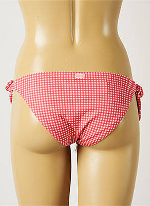 Chiloți de baie efect material satinat bikini roz BANANA MOON femeie