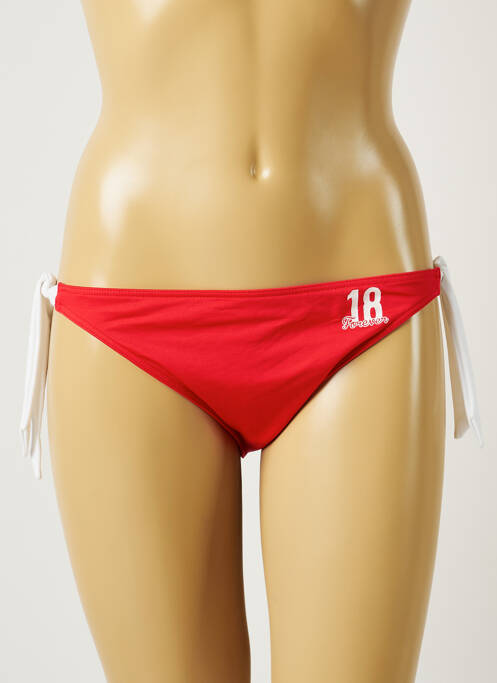 Chiloți de baie roșu BANANA MOON femeie