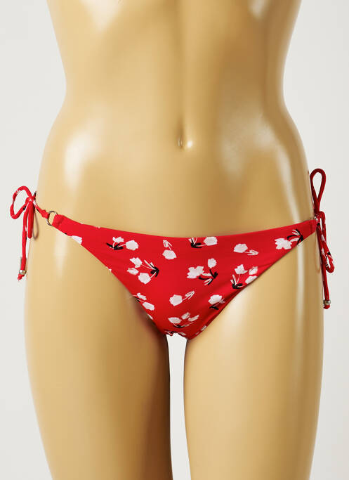 Chiloți de baie roșu BANANA MOON femeie