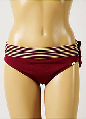 Chiloți de baie roșu BANANA MOON femeie