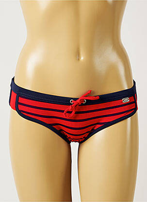 Chiloți de baie imprimeu dungi chiloți roșu BANANA MOON femme