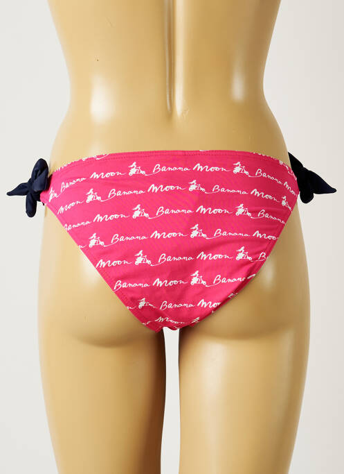 Chiloți de baie imprimeu fantezie bikini roz BANANA MOON femme