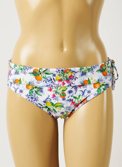 Chiloți de baie alb BANANA MOON femeie