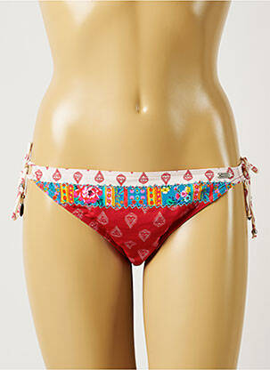 Chiloți de baie roșu BANANA MOON femeie