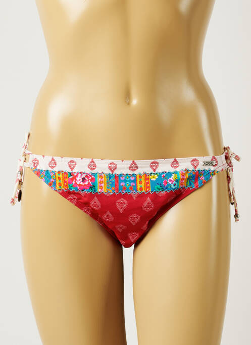 Chiloți de baie roșu BANANA MOON femeie