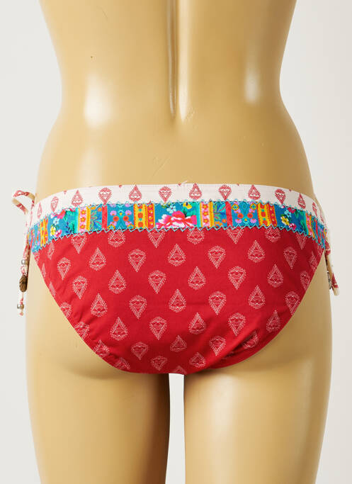 Chiloți de baie roșu BANANA MOON femeie