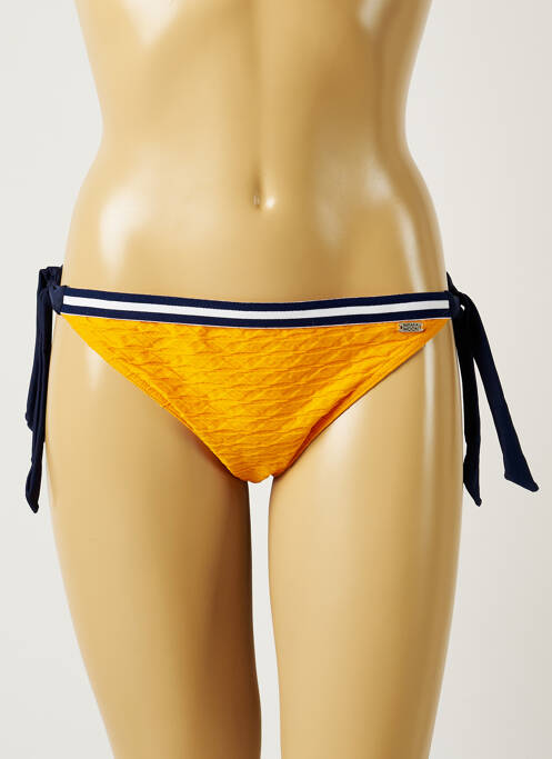 Chiloți de baie țesătură satinată chiloți portocaliu BANANA MOON femme