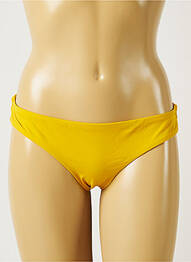 Chiloți de baie efect material satinat chiloți galben BANANA MOON femme