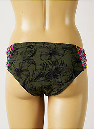 Chiloți de baie imprimeu tie and dye chiloți verde BANANA MOON femeie