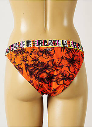 Chiloți de baie imprimeu tie and dye bikini portocalie BANANA MOON femeie