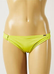 Chiloți de baie efect material satinat chiloți verde BANANA MOON femme