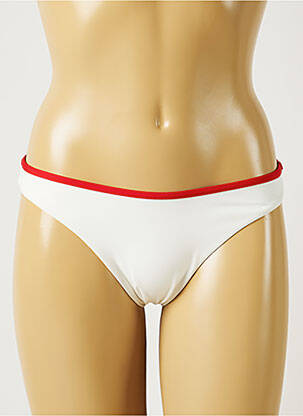 Chiloți de baie alb BANANA MOON femeie