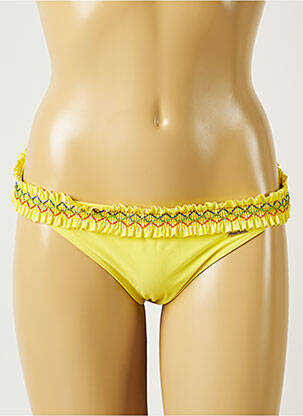 Chiloți de baie galben BANANA MOON femeie