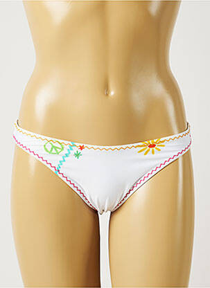 Chiloți de baie alb BANANA MOON femeie