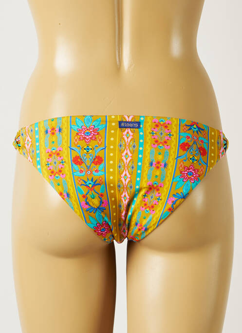 Chiloți de baie imprimeu fantezie chiloți galben BANANA MOON femme