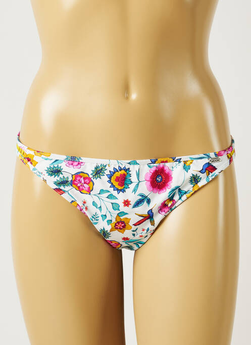 Chiloți de baie alb BANANA MOON femeie