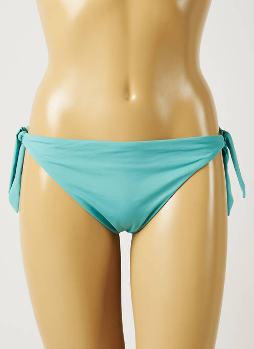 Chiloți de baie închidere cu legături de legat chiloți albastru BANANA MOON femme