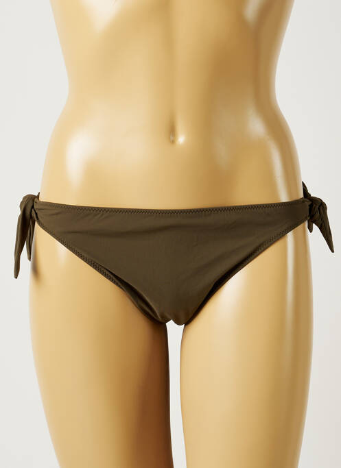 Chiloți de baie verde BANANA MOON femeie