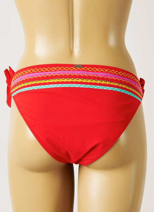 Chiloți de baie roșu BANANA MOON femeie