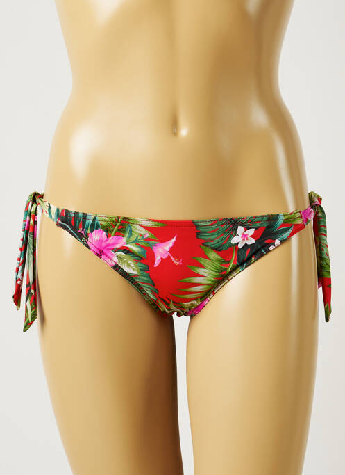 Chiloți de baie roșu BANANA MOON femeie