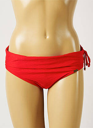 Chiloți de baie roșu BANANA MOON femeie