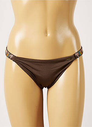 Chiloți de baie maro BANANA MOON femeie