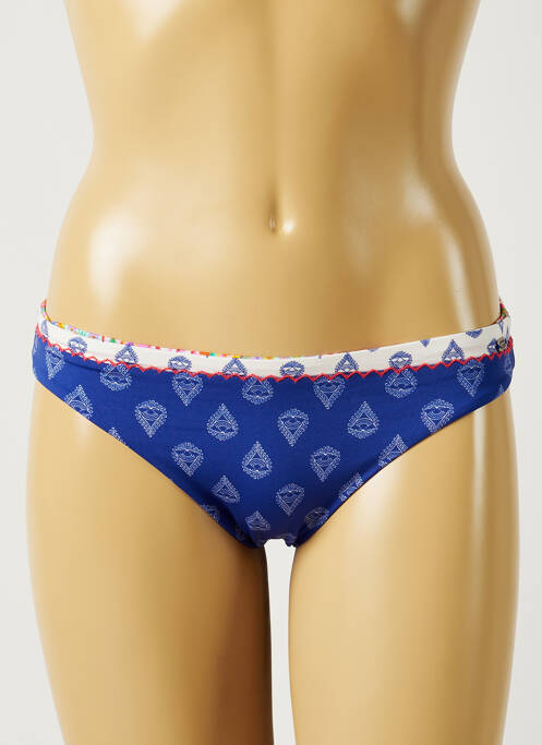 Chiloți de baie albastru BANANA MOON femeie