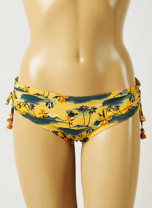 Chiloți de baie galben BANANA MOON femeie