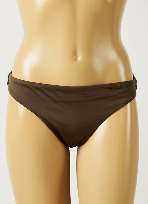 Chiloți de baie maro BANANA MOON femeie