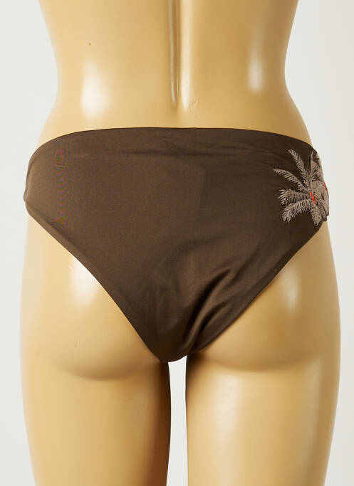 Chiloți de baie maro BANANA MOON femeie