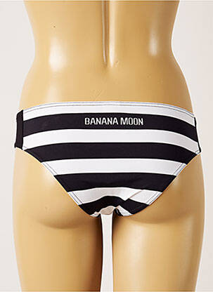 Chiloți de baie elasticitate chiloți negru BANANA MOON femeie