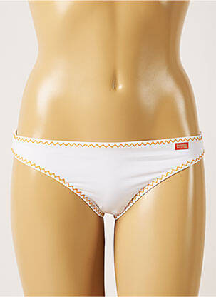 Chiloți de baie alb BANANA MOON femeie