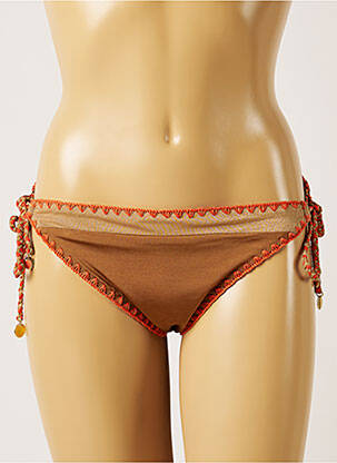 Chiloți de baie maro BANANA MOON femeie