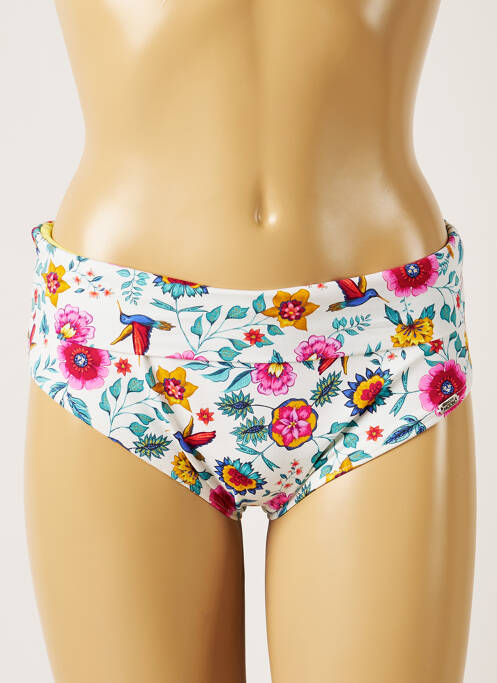 Chiloți de baie alb BANANA MOON femeie