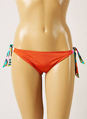 Chiloți de baie microfibre bikini portocaliu BANANA MOON femeie