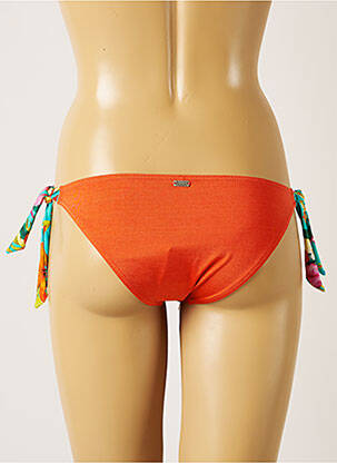 Chiloți de baie microfibre bikini portocaliu BANANA MOON femeie
