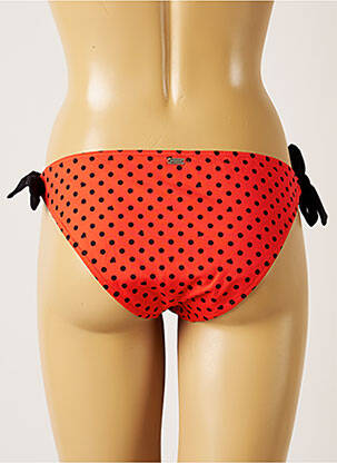 Chiloți de baie microfibre bikini roșu BANANA MOON femeie