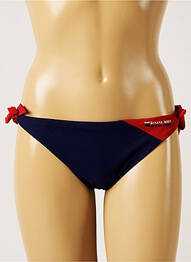 Chiloți de baie microfibre bikini albastru BANANA MOON femme