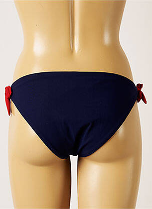 Chiloți de baie microfibre bikini albastru BANANA MOON femeie
