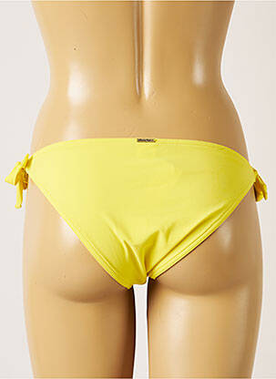 Chiloți de baie microfibre bikini galben BANANA MOON femeie