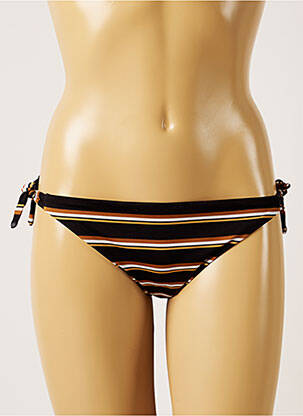 Chiloți de baie microfibre bikini negru BANANA MOON femeie