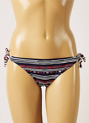 Chiloți de baie microfibre bikini albastru BANANA MOON femeie
