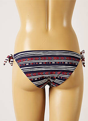 Chiloți de baie microfibre bikini albastru BANANA MOON femeie
