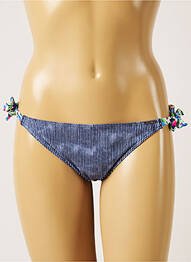 Chiloți de baie microfibre bikini albastru BANANA MOON femme