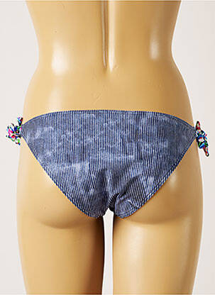 Chiloți de baie microfibre bikini albastru BANANA MOON femeie