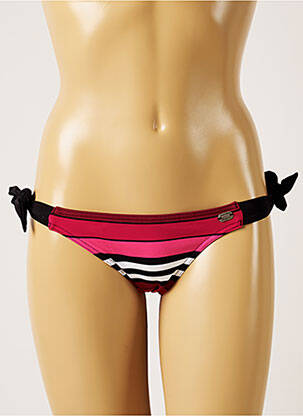 Chiloți de baie microfibre bikini roz BANANA MOON femeie