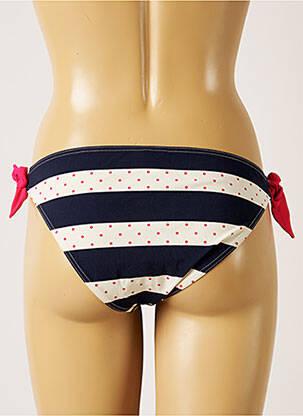 Chiloți de baie microfibre bikini albastru BANANA MOON femeie