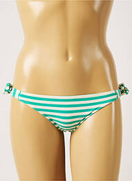 Chiloți de baie microfibre bikini verde BANANA MOON femme